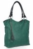 GEANȚĂ DE DAMĂ shopper bag Hernan verde de sticlă HB0150